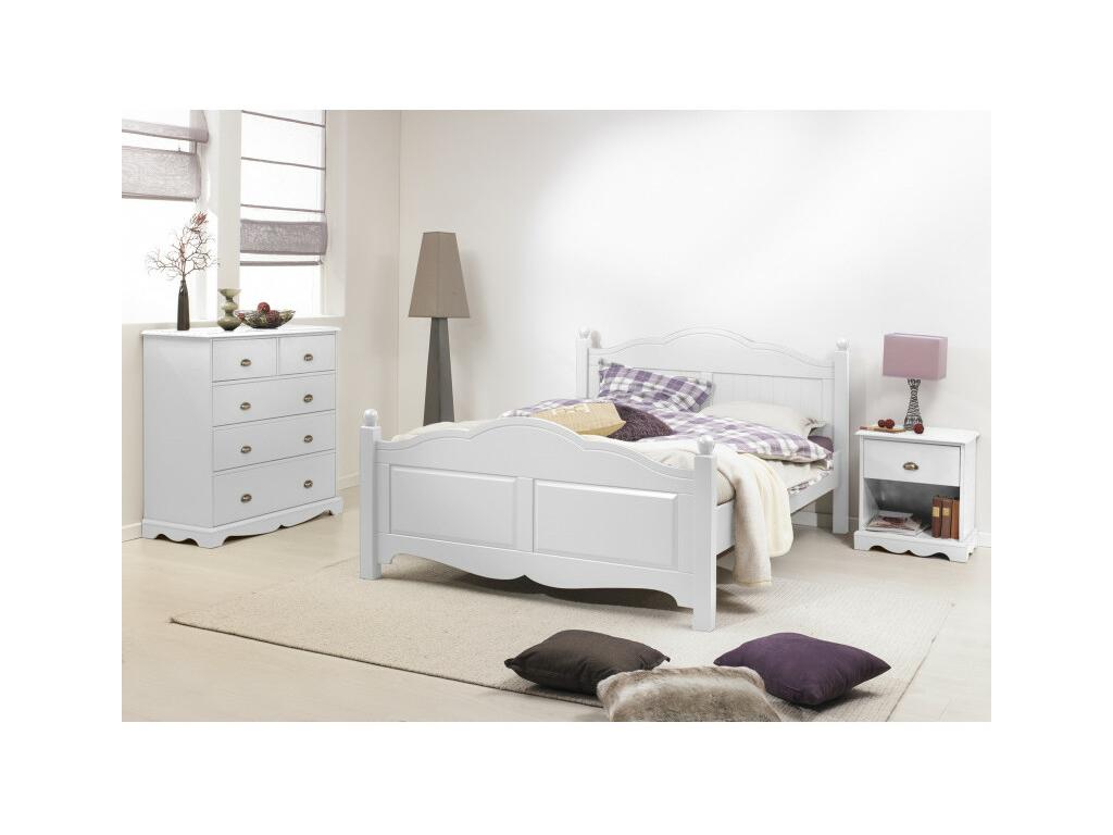 White 5-Drawer Chest of Drawers, English Style, W 96.2 H 97.4 D 42.5 cm UVZC20478