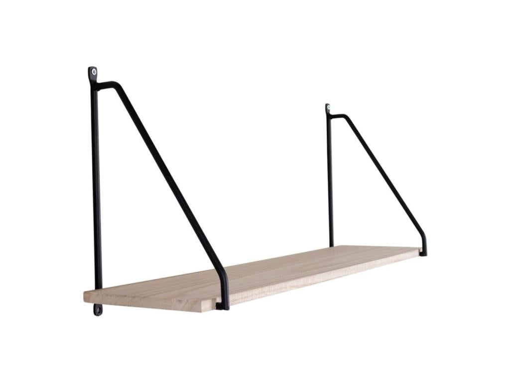 Decohaute Black and Natural Shelf UBNL37089