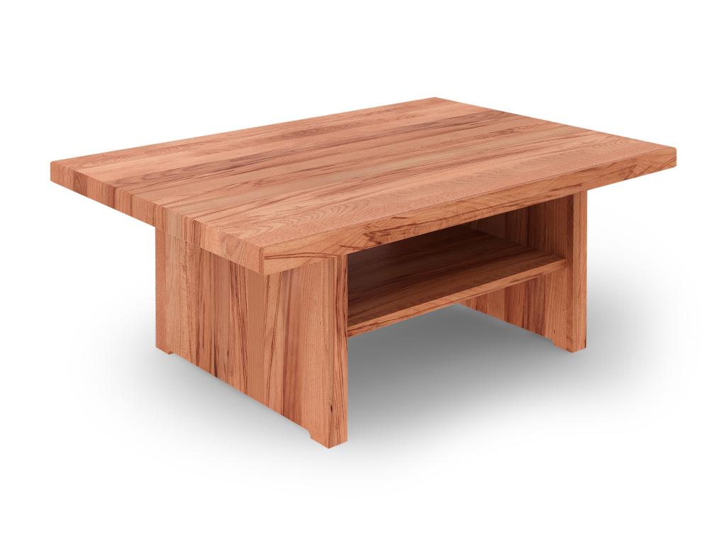 Decohaute - Coffee table 60x80 in natural oiled beech heartwood BCBM69946