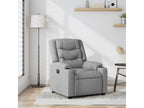 Light Grey Fabric Reclining Armchair OBYV63853
