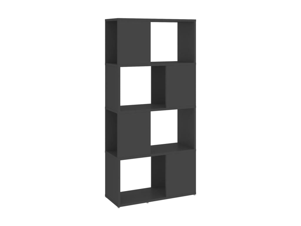 Grey Room Divider/Bookcase 60x24x124.5 UGJB76702
