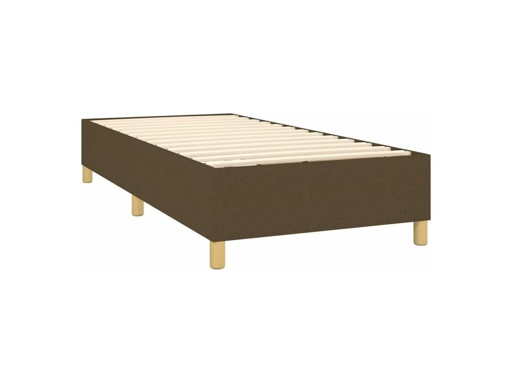 Decohaute bed base with dark brown mattress 90x200 PNGK20336
