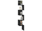 Black Corner Wall Shelf 20x20x127.5 YEVA19324