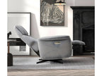 Kastelle 2-Motor Electric Recliner Chair in Dark Grey Fabric ZQEH92487