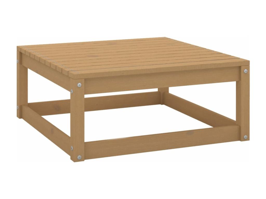 6-piece garden furniture set with cushions, solid pine wood YILG40675