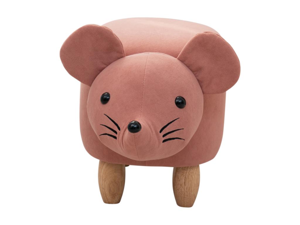 Pink mouse animal stool UZQV75285