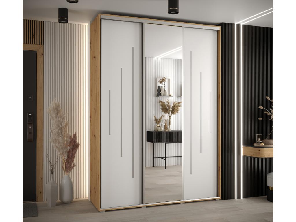 Decohaute 13 Sliding Door Wardrobe 235.2/200/45 3 Doors PUZT89723
