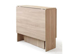 Extendable side table/living room table in oak finish, Decohaute KNHW98783