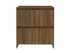 2-piece sideboard set, brown oak, 70x41x75 cm, JTOX56044