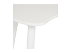 Children's Table in White Wooden Moon Shape EPSZ36326