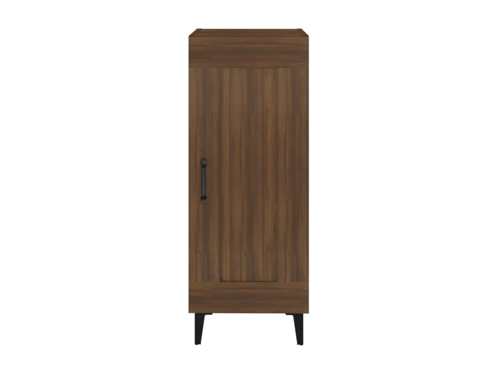 Brown Oak Buffet 34.5x34x90 cm Engineered Wood KLNB70359