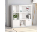 White bookcase 98x30x98 2 MSIX90435