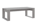 Decohaute grey coffee table 102x50x35 cm engineered wood IIKX63501