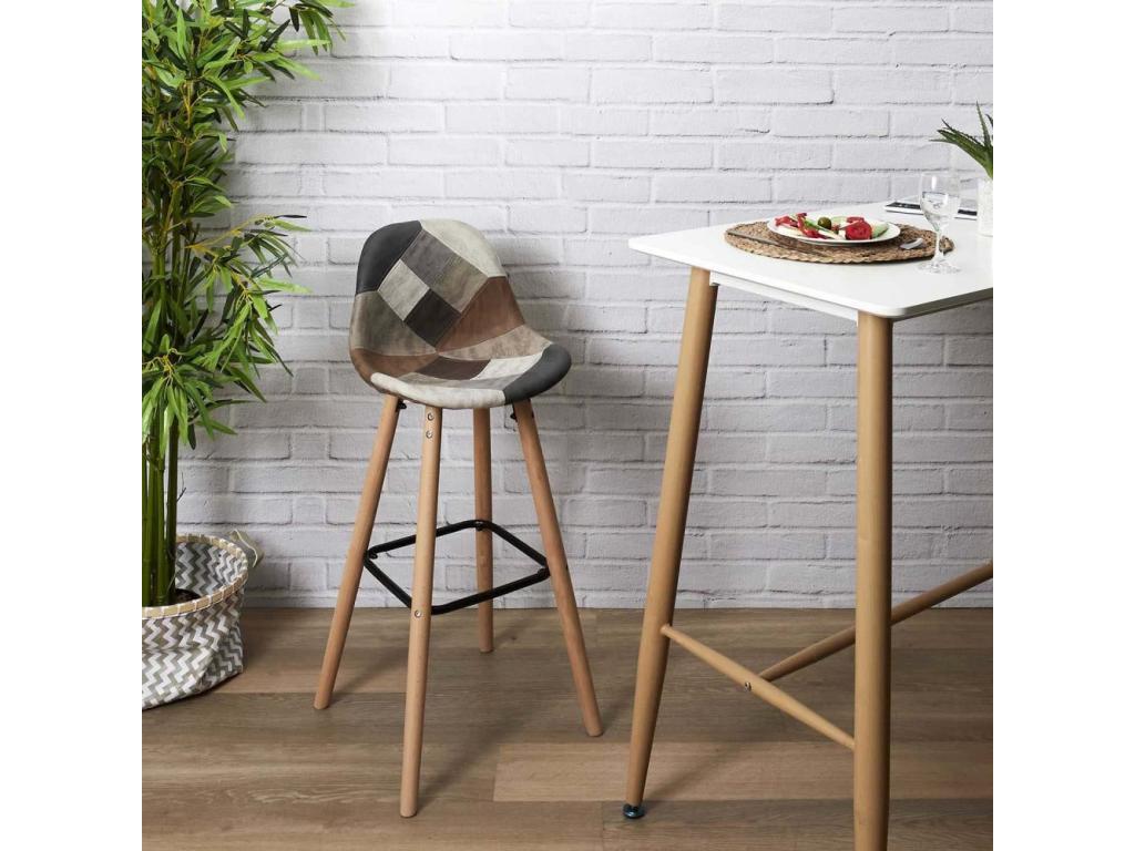 Set of 2 Domopure PU M1 Bar Stools IEGG80549