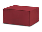 Domopure Pouf, Lounge Chair, Relaxing Upholstered Fabric Chair, Made in Italy, 80x70x43 cm, Red, WJQF96018