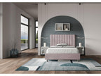 Decohaute GLPV02864 Single Bed with Storage, Upholstered 120x190cm Microfiber
