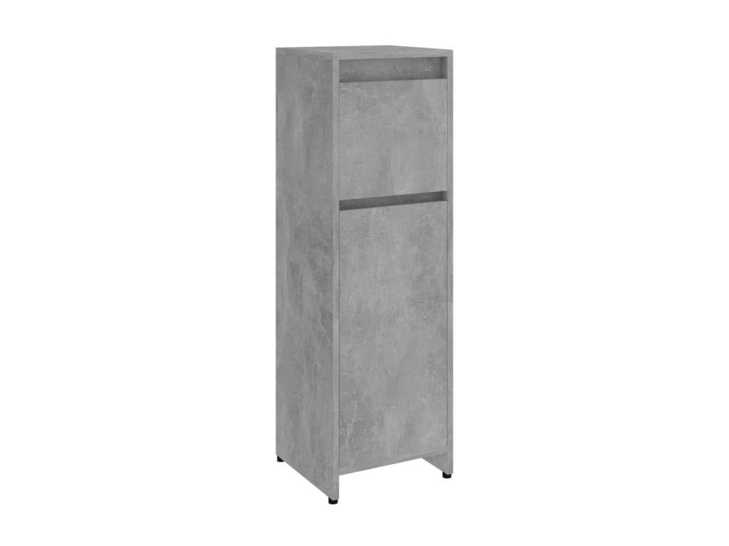 Bathroom cabinet, concrete grey, 30x30x95 cm, PPOC48183