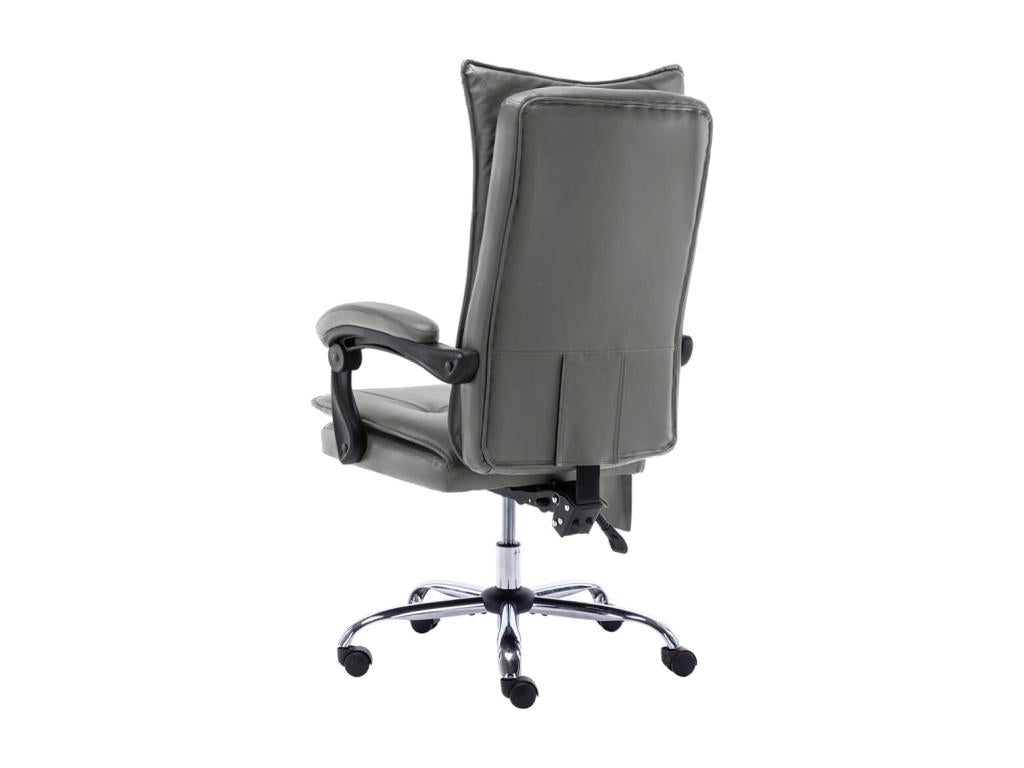 Anthracite Faux Leather Massage Office Chair IFXG58398