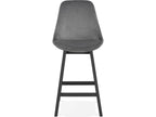 Domopure mini black designer bar stool YQBG03847