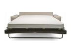 3-seater beige fabric sofa bed PUIA22280