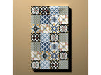 Hydraulic Colour Shower Tray, Smooth Finish, Decohaute 3D Colour Grid - 120x80 cm WKSA93992