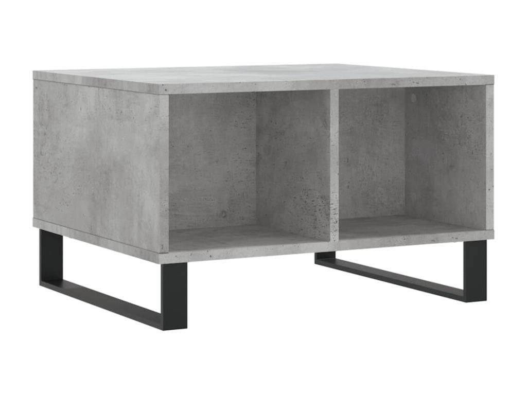 Coffee table, concrete grey, 60x50x36.5 cm, engineered wood, ARTY45194
