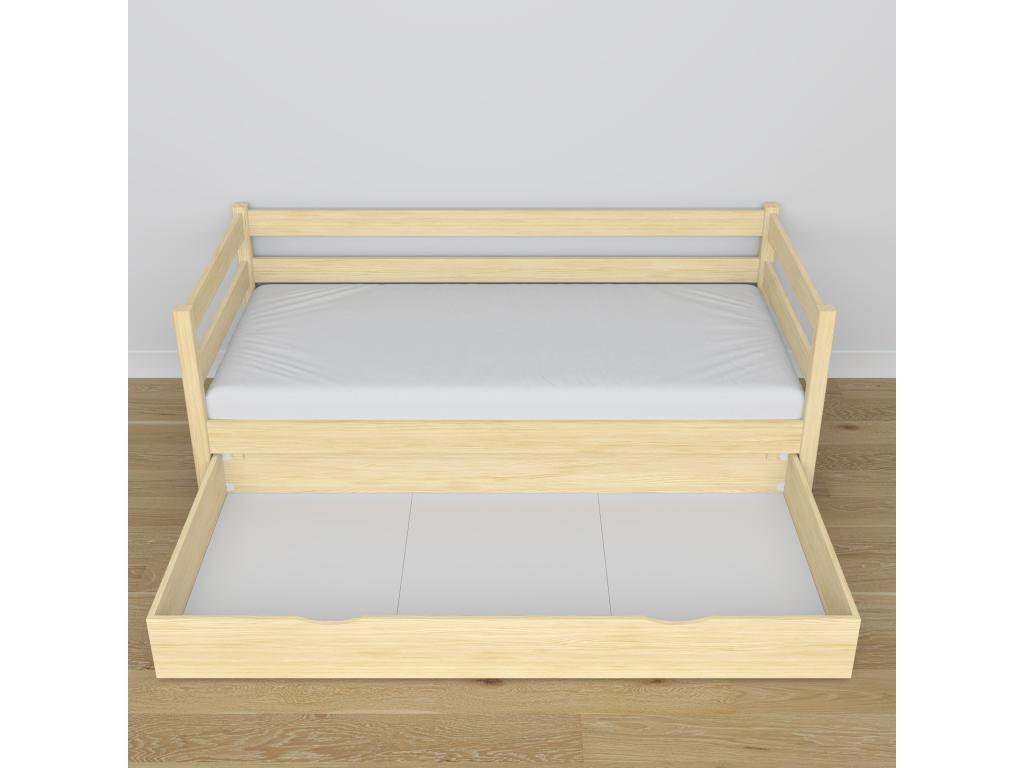 Wooden daybed - with drawer N01 Light Pine 80x200 YJTI38324