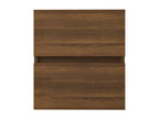 Brown Oak Sink Cabinet 41x38.5x45 cm Engineered Wood SEFZ73563