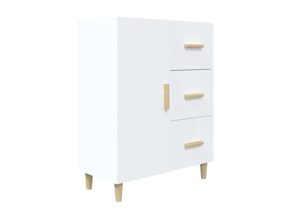 White sideboard 69.5x34x90 cm engineered wood TYEG75857