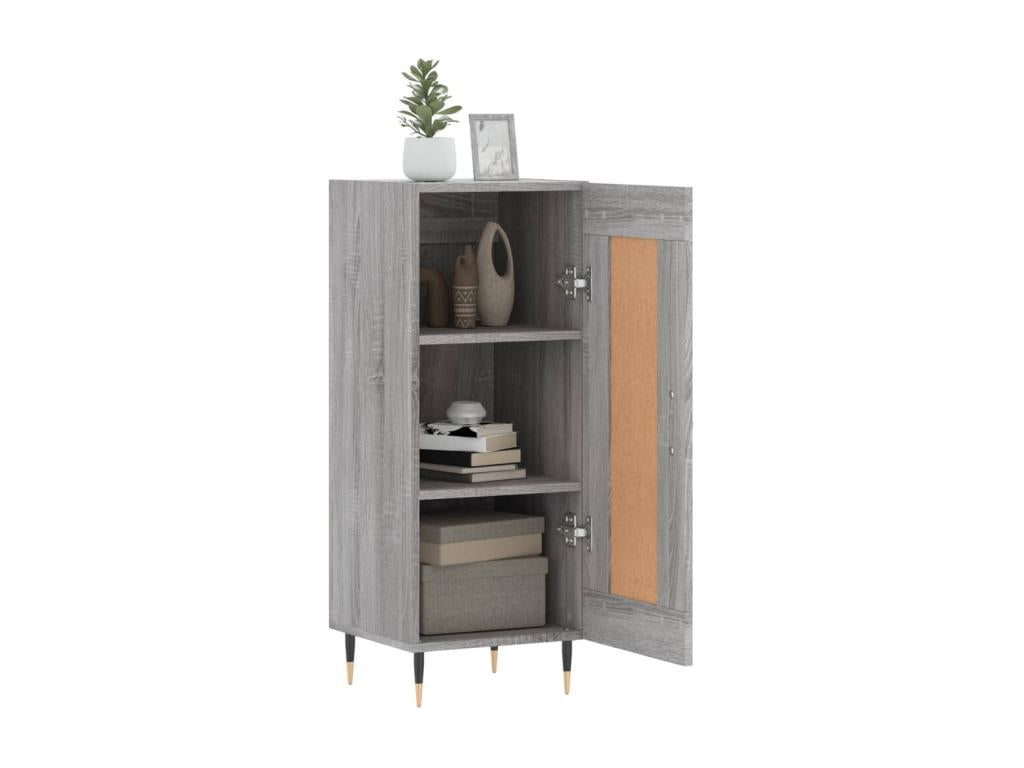Decohaute grey sideboard 34.5x34x90 cm Engineered wood IXGC79498