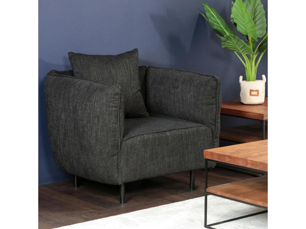 Modern black armchair Decohaute WJGJ13106
