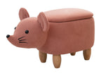 Pink mouse animal stool UZQV75285
