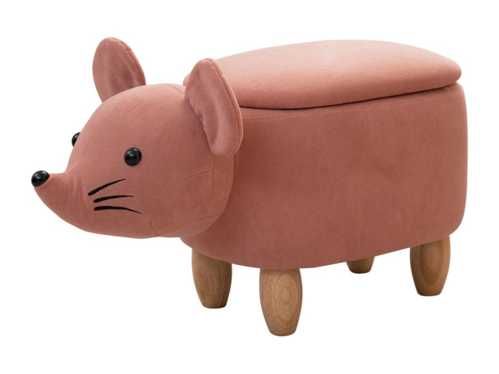 Pink mouse animal stool UZQV75285