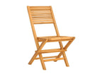 5-piece garden dining set, solid teak wood QJEV20074