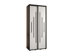 Domopure 12 Sliding Door Wardrobe 235.2/100/60 2 Doors JKQC79738