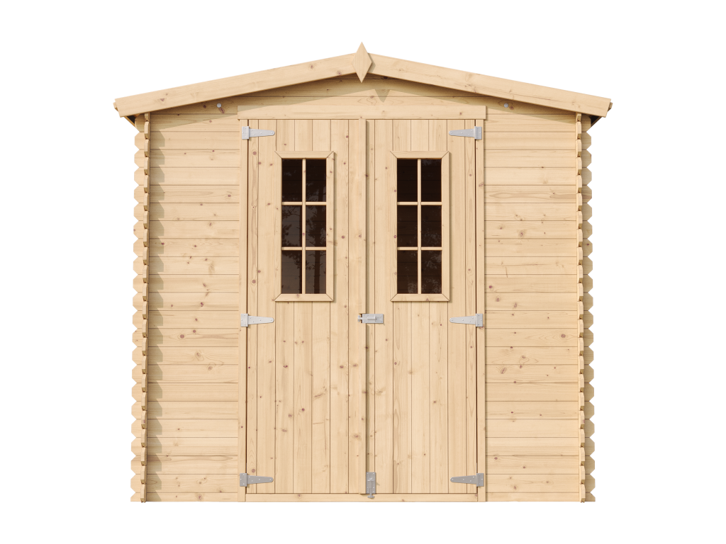 Wooden garden shed - I236xL226xH218 cm/ 4.33 m2 - Domopure M369C OIVF93077