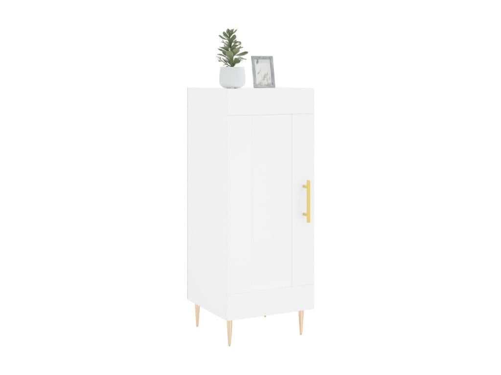 White sideboard 34.5x34x90 cm engineered wood YTXY27296