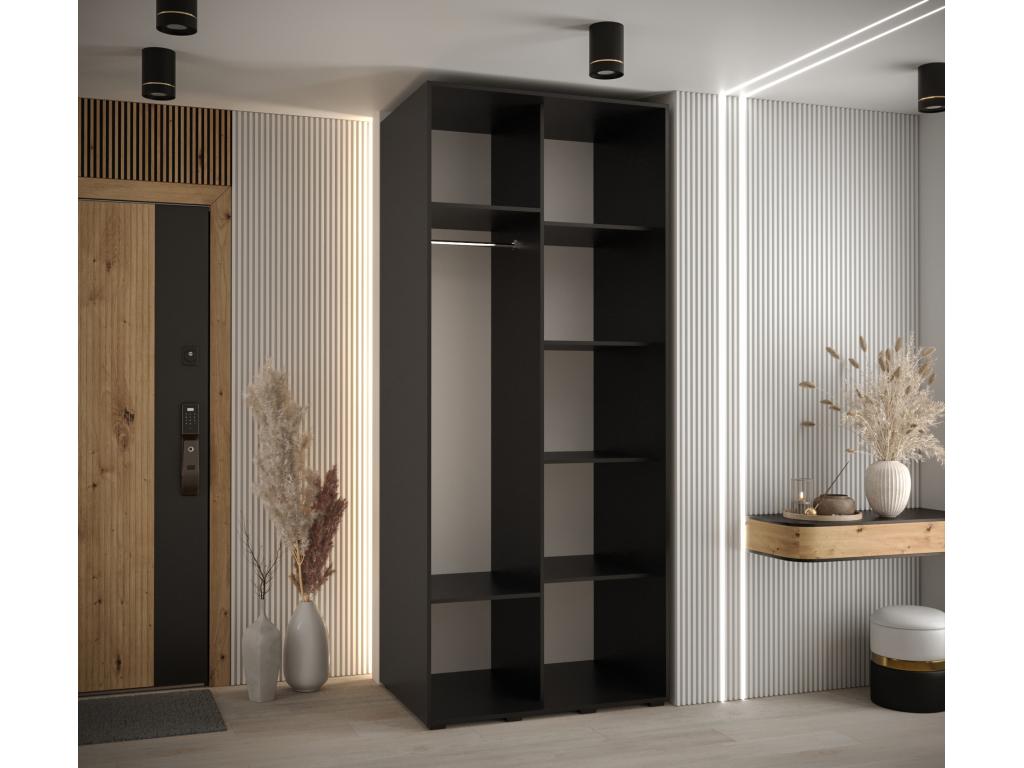 Domopure 12 Sliding Door Wardrobe 235.2/100/60 2 Doors JKQC79738