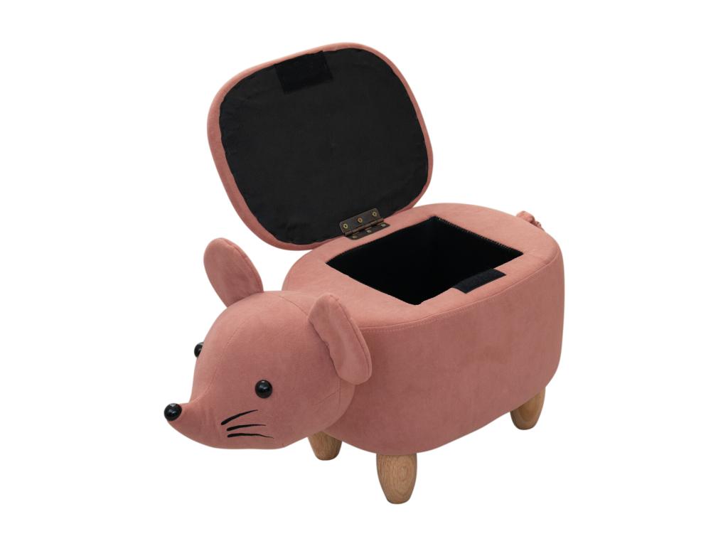 Pink mouse animal stool UZQV75285
