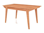 RETRO - Natural oiled beech heartwood table 80x110 DNZC38828