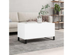 Coffee table, white, 90x44.5x45 cm, engineered wood, WCNP55167
