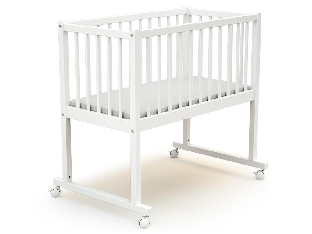ESSENTIEL White Wooden Crib 40x80 cm RRWN65263