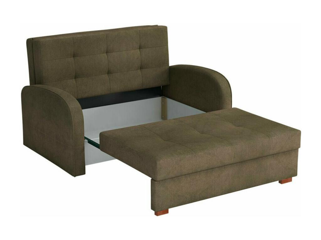 Decohaute 115 Convertible Sofa Bed with 85x133x98cm Bedding Box - Pre-Assembled Furniture ZBHV93519