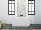 Rectangular freestanding bathtub - 208 L - 150x75x55 cm - White - Acrylic - Decohaute PSGM96295