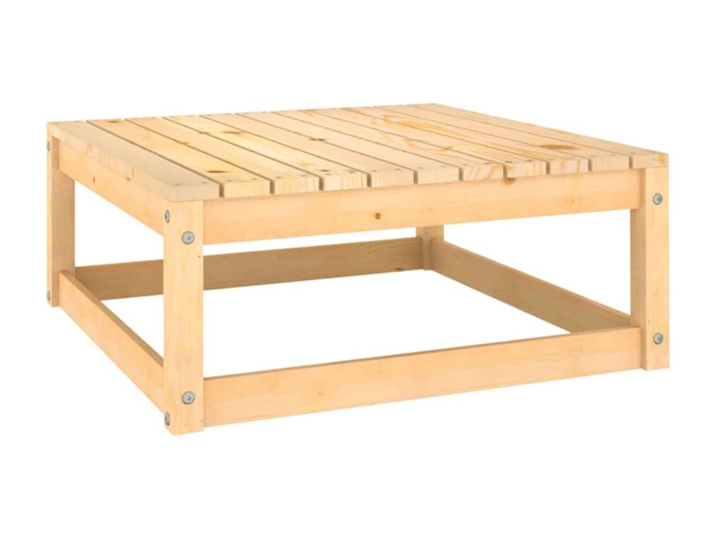 3-piece garden furniture set with cushions, solid pine wood, 2 BWIZ32472