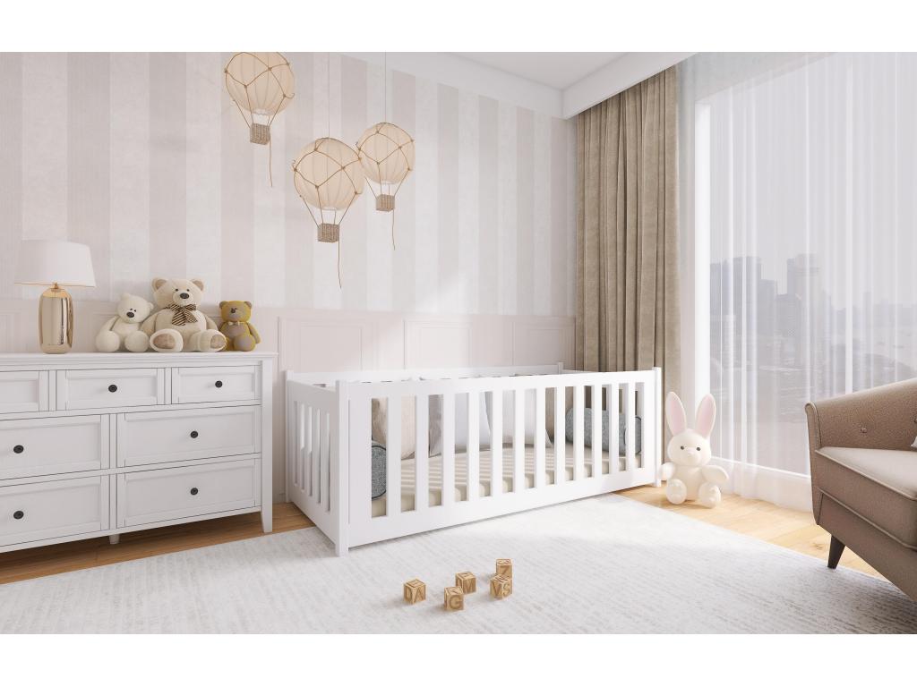Domopure KSB012 children's bed 90x180 cm White WYVX92747