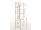 Freestanding shelves - Metal - 60x33x158cm - Antique cream - Decohaute VFYD37789