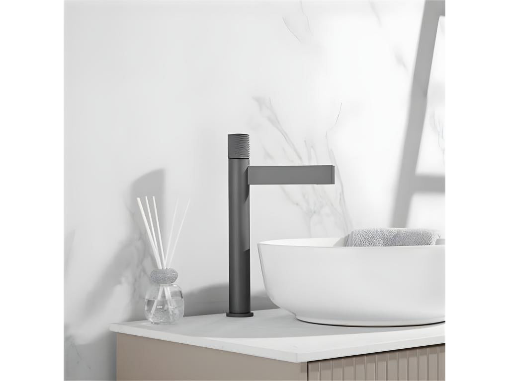 High metal basin mixer tap - Domopure SWBZ78547