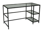 Decohaute Multipurpose Desk, PC Desk, Work Surface, 130x60x75 cm, Black, SSXZ47534