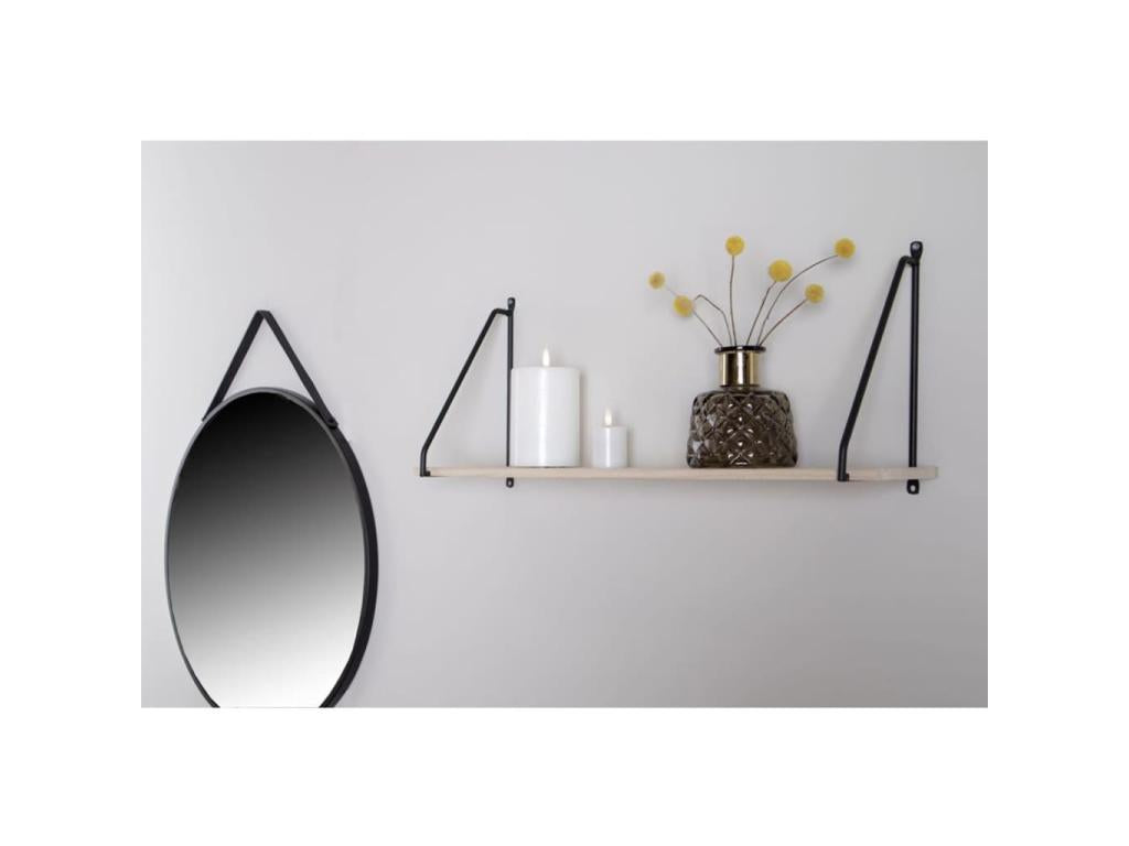 Decohaute Black and Natural Shelf UBNL37089